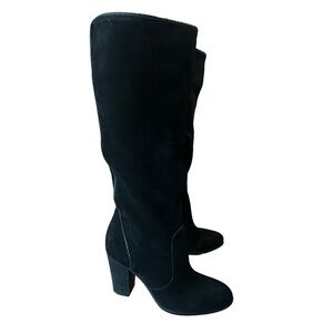 Vince Camuto Framina Knee-High Leather Boots — Size 9